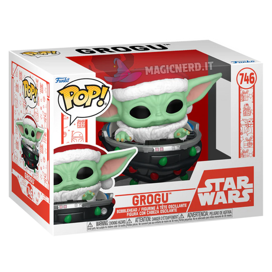 Funko Pop! Star Wars Holiday Grogu 746