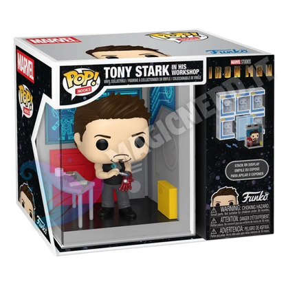 Funko Pop! Nooks Tony Stark In His Workshop - Marvel
