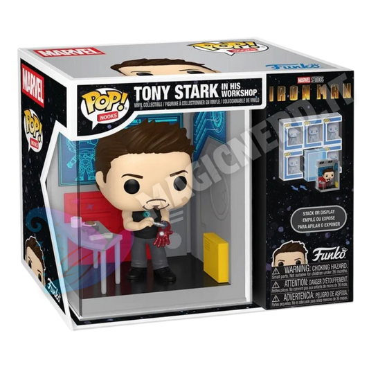 Funko Pop! Nooks Tony Stark In His Workshop - Marvel