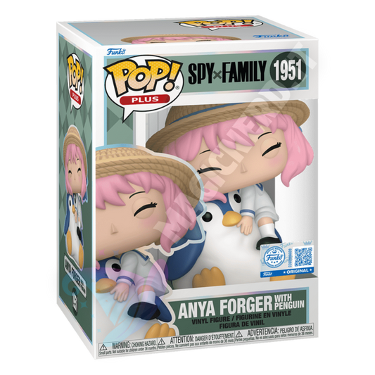 Funko POP! Plus Spy x Family Anya Forger With Penguin 1951 (Special Edition)