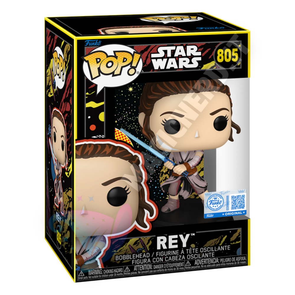Funko POP! Star Wars: The Force Awakens Rey 805 (Special Edition)