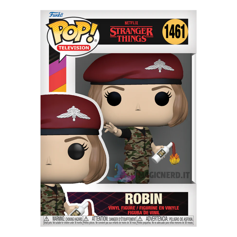 funko pop robin 1461 stranger things stagione 4