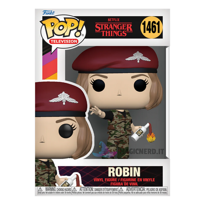 funko pop robin 1461 stranger things stagione 4