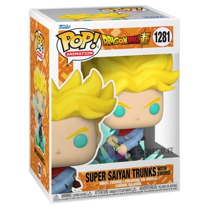 Funko Pop super sayan trunks with sword 1281