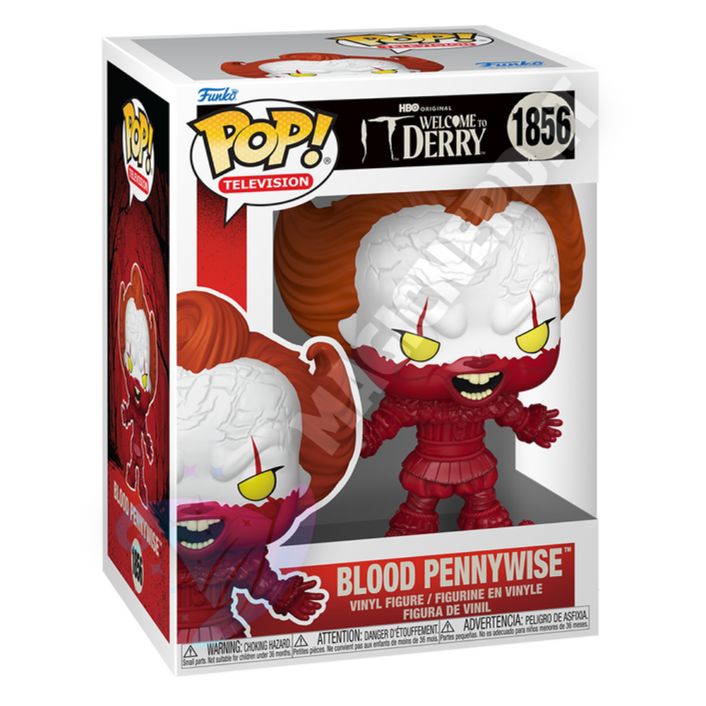 Funko POP! Television IT Welcome to Derry Blood Pennywise 1856