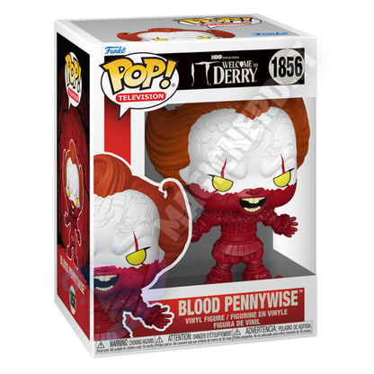 Funko POP! Television IT Welcome to Derry Blood Pennywise 1856