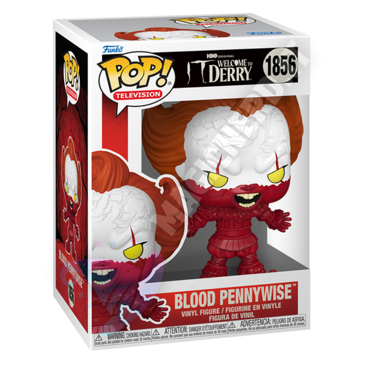 Funko POP! Television IT Welcome to Derry Blood Pennywise 1856