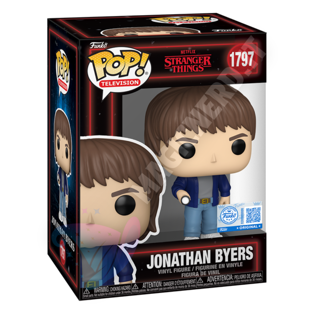 Funko POP! Television Stranger Things Jonathan Byers 1797 (Special Edition)