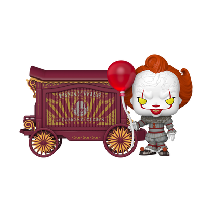 Funko Pop! Town Pennywise & Wagon 49 - IT Welcome To Derry