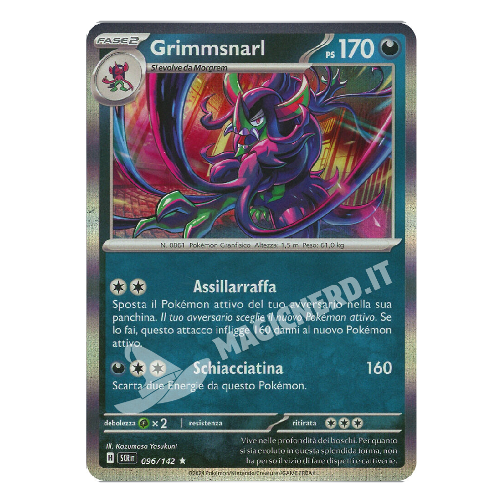 Grimmisnarl Holo SCR 096 (ITA)