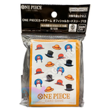 Hat Patterns Official Sleeves One Piece Card Game (70 Sleeves)