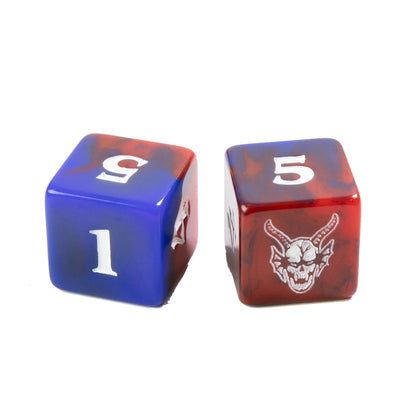 Dice Set D6 16mm Hellfire Club Stranger Things - Gamegenic