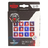 Dice Set D6 16mm Hellfire Club Stranger Things - Gamegenic