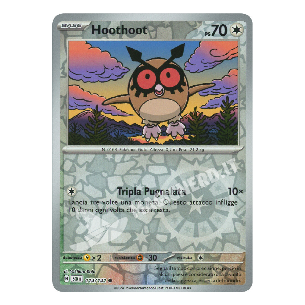Hoothoot Comune Reverse SCR 114 (ITA)