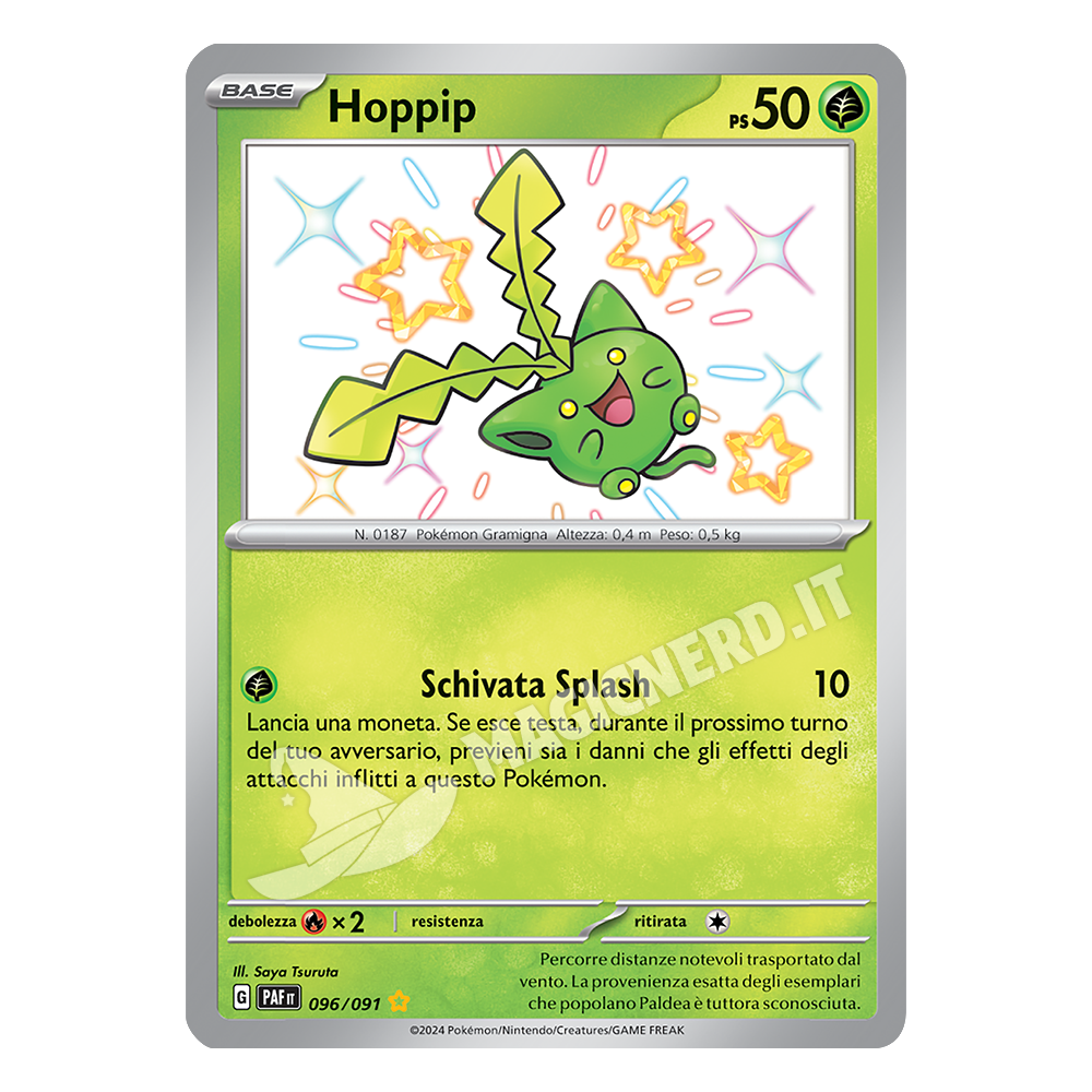 096/091 Hoppip Baby Shiny