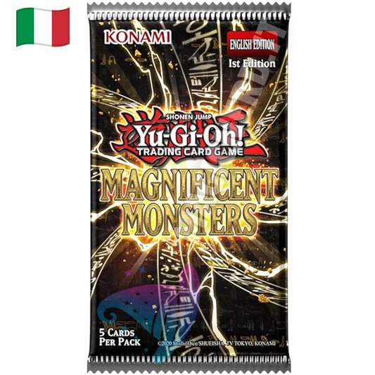 I Magnifici Mostri Bustina Singola (5 carte) Yu-Gi-Oh! ITA