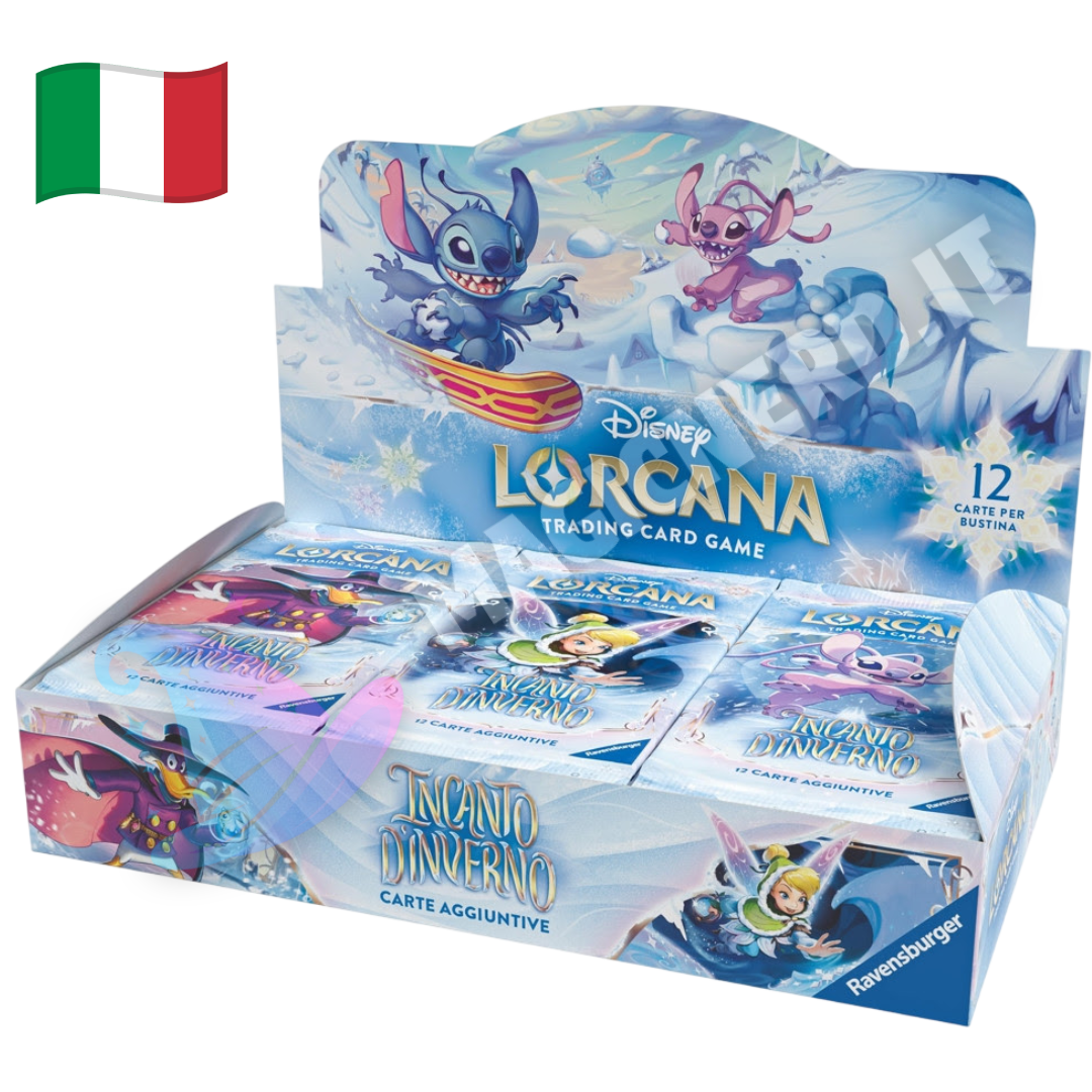 Lorcana - Incanto D'Inverno - Booster Box da 24 Bustine (ITA)