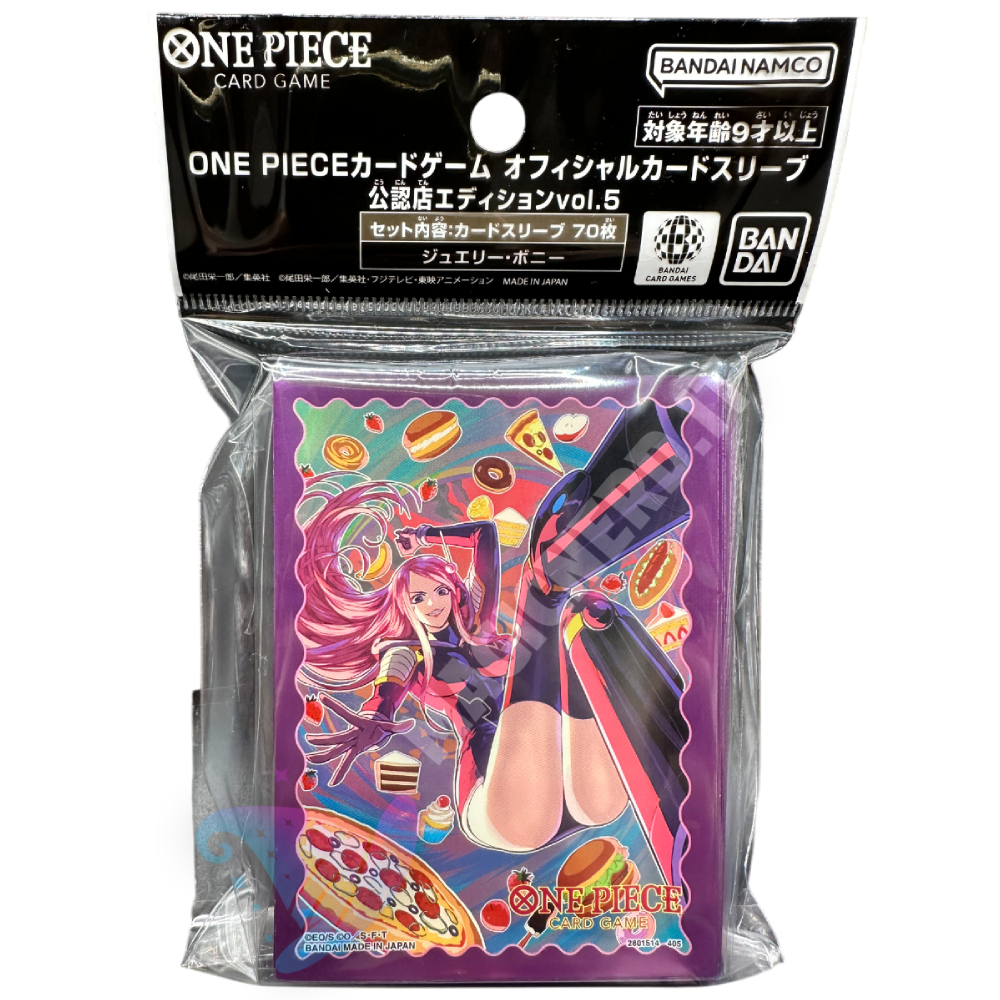Jewelry Bonney Official Sleeves Vol.5 One Piece Card Game (70 Sleeves)