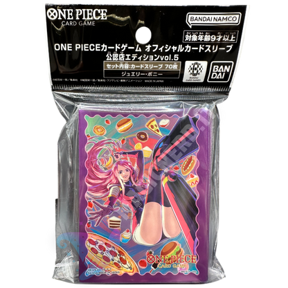 Jewelry Bonney Official Sleeves Vol.5 One Piece Card Game (70 Sleeves)