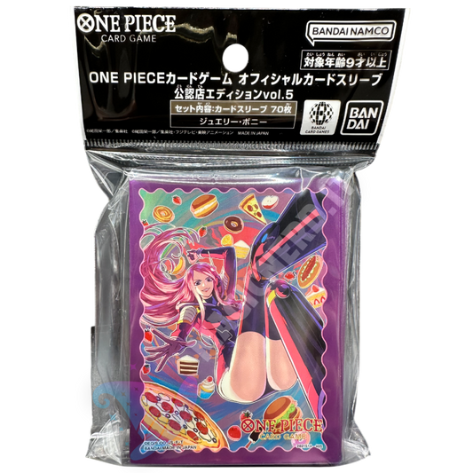Jewelry Bonney Official Sleeves Vol.5 One Piece Card Game (70 Sleeves)