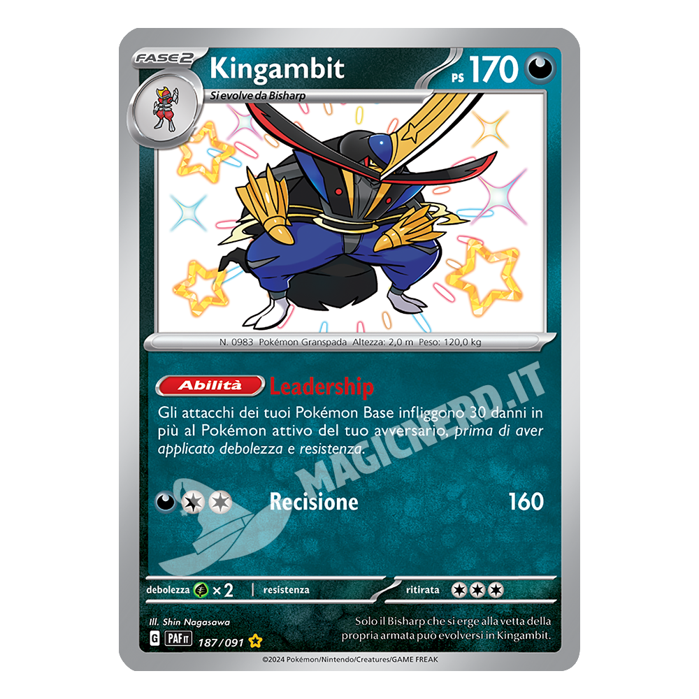 187/091 Kingambit Shiny