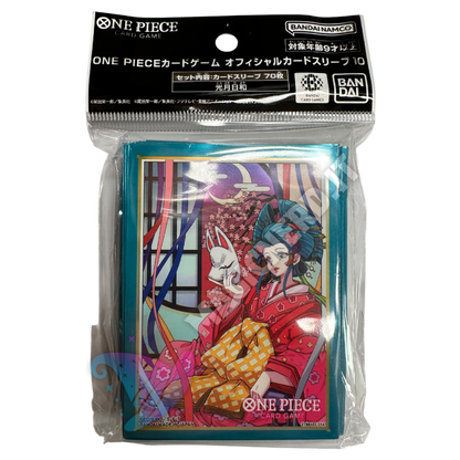 Kozuki Hiyori (Komurasaki) Official Sleeves One Piece Card Game (70 Sleeves)