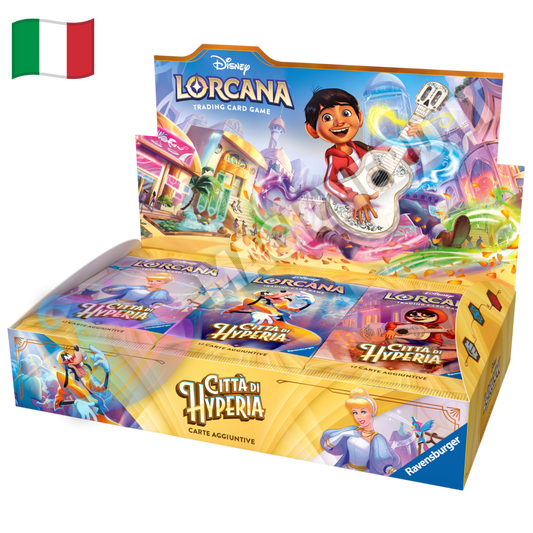 Lorcana - Città di Hyperia - Booster Box da 24 Bustine (ITA)