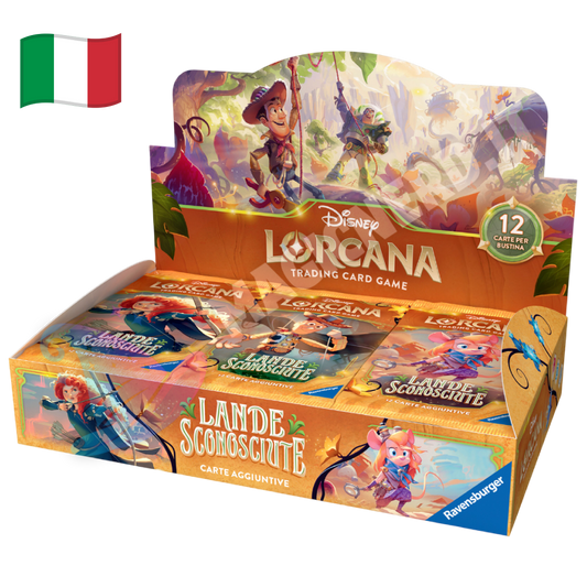 Lorcana - Lande Sconosciute - Booster Box da 24 Bustine (ITA)