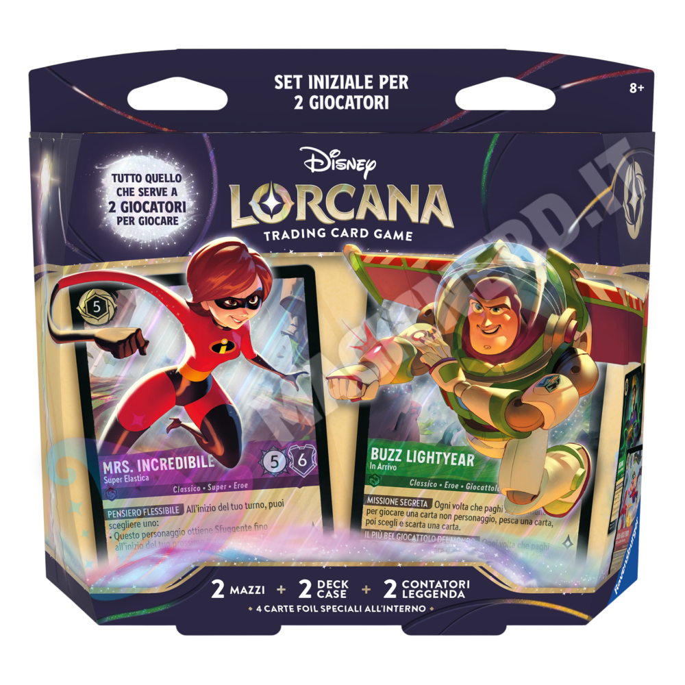Lorcana - Lande Sconosciute - Set Iniziale Per 2 Giocatori (ITA)