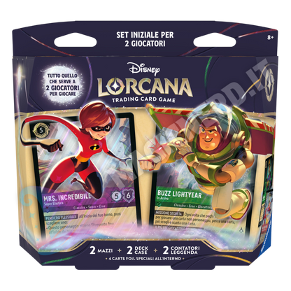 Lorcana - Lande Sconosciute - Set Iniziale Per 2 Giocatori (ITA)