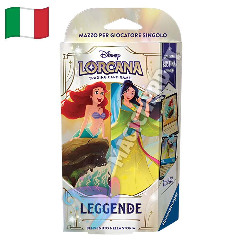 Lorcana - Leggende - Starter Deck Ambro e Zaffiro  Ariel e Mulan (ITA)
