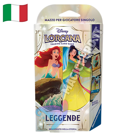 Lorcana - Leggende - Starter Deck Ambro e Zaffiro  Ariel e Mulan (ITA)