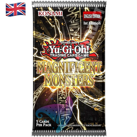 Magnificent Monsters Bustina Singola (5 carte) Yu-Gi-Oh! ENG