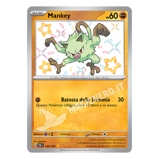 169/091 Mankey Shiny