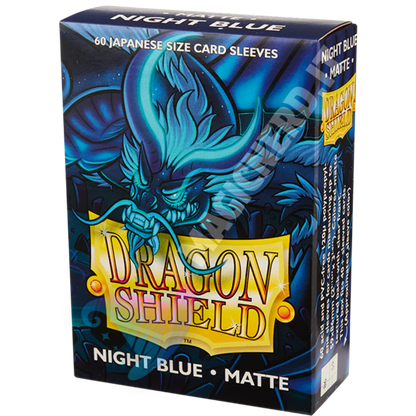 Dragon Shield Small Japanese Matte Night Blue – 60 bustine protettive per Yu-Gi-Oh!