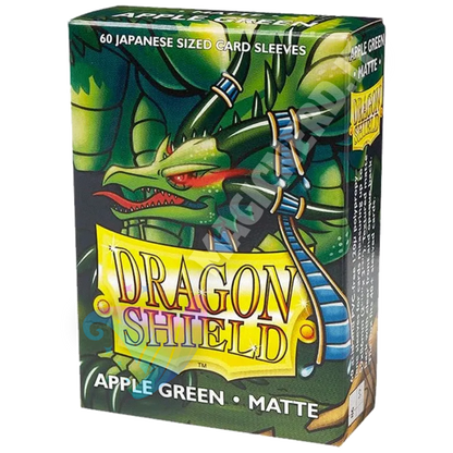 Dragon Shield Small Japanese Matte Apple Green – 60 bustine protettive per Yu-Gi-Oh!