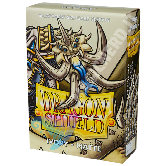 Dragon Shield Small Japanese Matte Ivory – 60 bustine protettive per Yu-Gi-Oh!