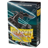 Dragon Shield Small Japanese Matte Jet – 60 bustine protettive per Yu-Gi-Oh!