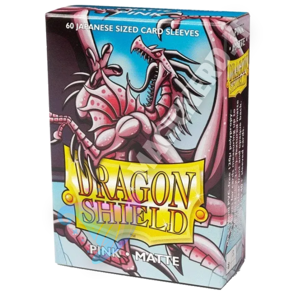Dragon Shield Small Japanese Matte Pink – 60 bustine protettive per Yu-Gi-Oh!