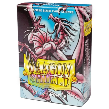 Dragon Shield Small Japanese Matte Pink – 60 bustine protettive per Yu-Gi-Oh!