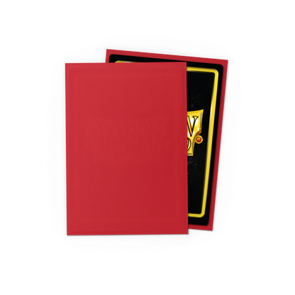 Matte Ruby Standard (100 Bustine) Dragon Shield