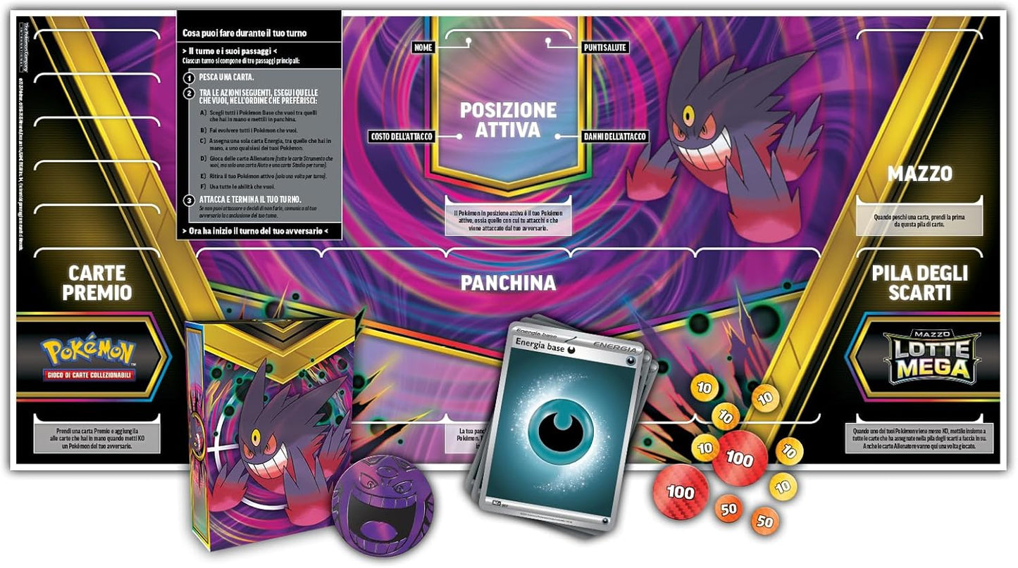Bundle Mazzo Lotte Mega Gengar + Mazzo Lotte Mega Diancie (ITA)