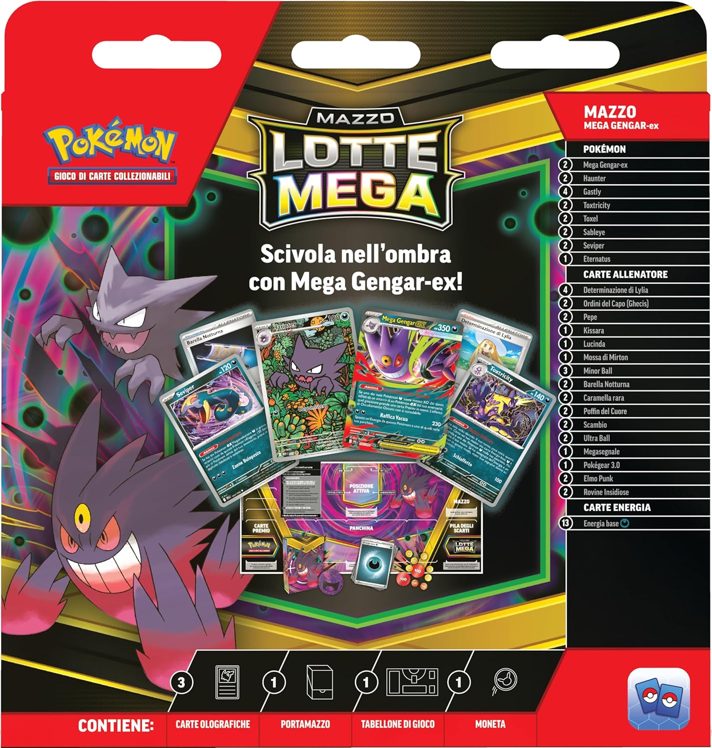 Bundle Mazzo Lotte Mega Gengar + Mazzo Lotte Mega Diancie (ITA)