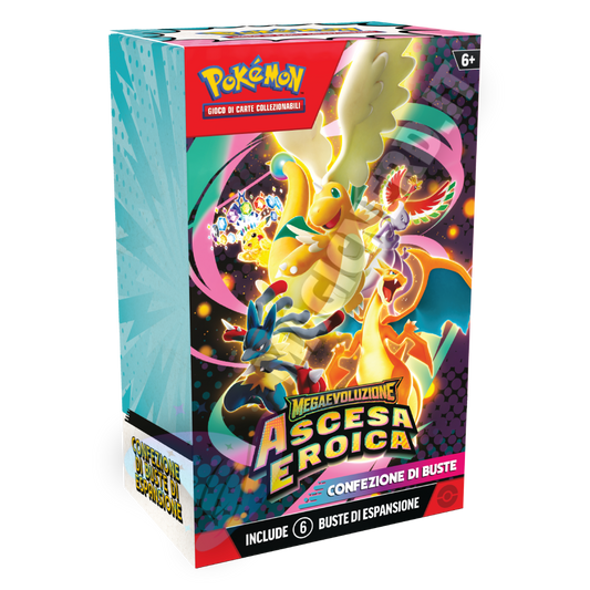 Megaevoluzione Ascesa Eroica Bundle 6 Bustine (ITA)
