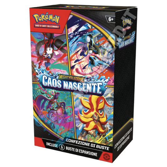 Megaevoluzione Caos Nascente Bundle 6 Buste (ITA)
