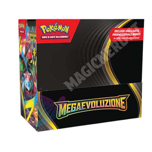 Megaevoluzione Display Box Con Topper Promo 36 Buste (ITA)