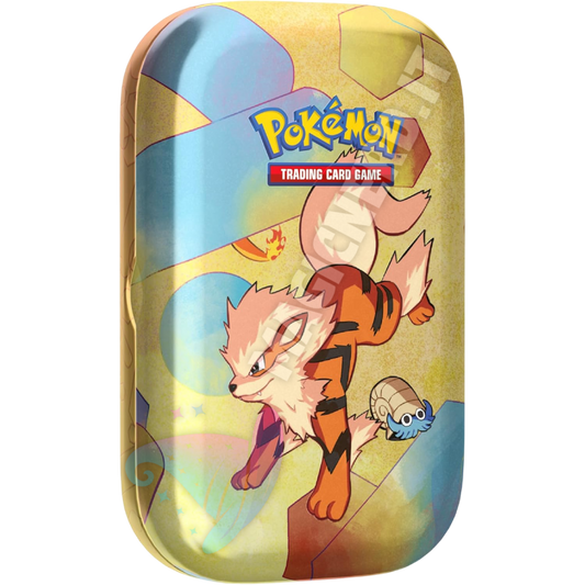 Scarlatto e Violetto 151 Mini Tin da Collezione Arcanine e Omanyte (ITA)