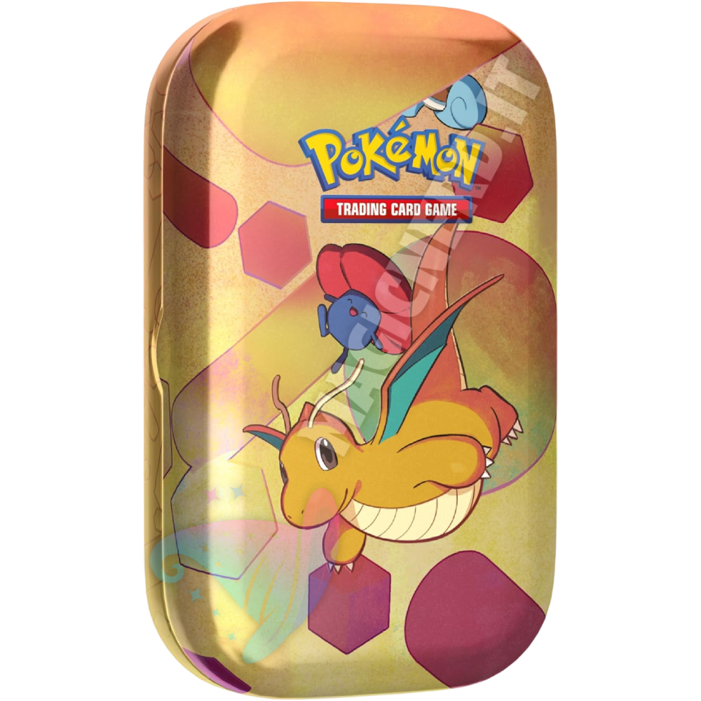 Scarlatto e Violetto 151 Mini Tin da Collezione Dragonite e Vileplume (ITA)