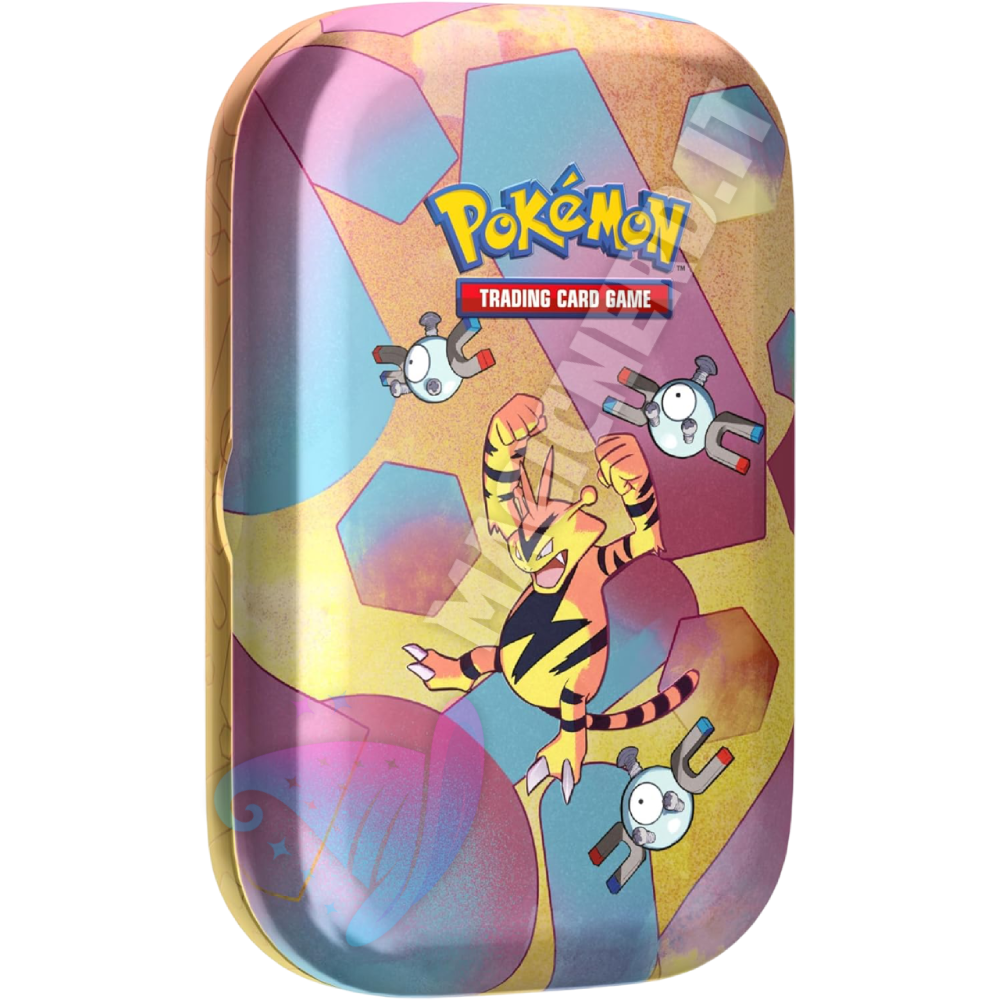 Scarlatto e Violetto 151 Mini Tin da Collezione Electabuzz e Magnemite (ITA)