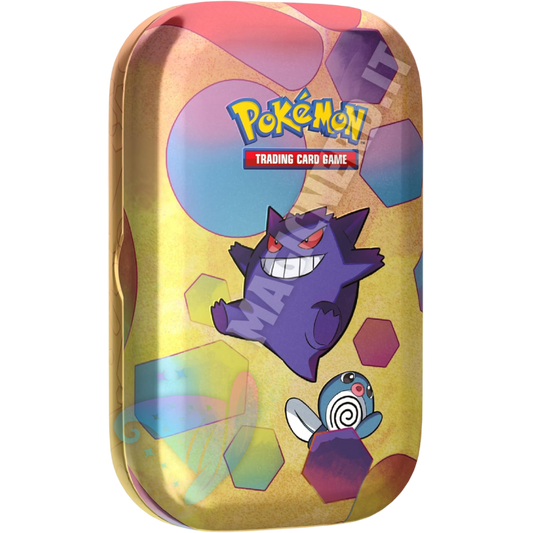 Scarlatto e Violetto 151 Mini Tin da Collezione Gengar e Poliwag (ITA)